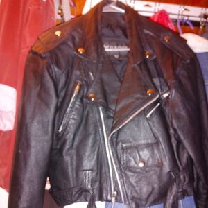 Leather jacket